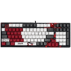 Клавиатура A4Tech Bloody S98 Naraka BLMS Plus проводная, USB Type-A, чёрный/красный