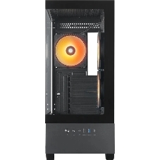 Компьютерный корпус Chieftec Vista черный без БП ATX 3x120мм 1xUSB2.0 1xUSB3.0 1xUSB3.1 audio bott PSU