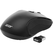 Мышь беспроводная Acer OMR303 черный, 1600 dpi, радиоканал, USB, кнопки - 6