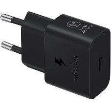 Сетевое зарядное устройство Samsung EP-T2510 25W Type-C черный + cable