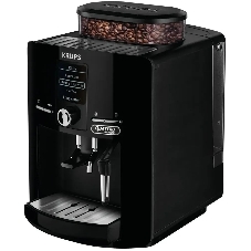 Кофемашина Krups Espresseria EA82F010 1450Вт черный/нержавеющая сталь