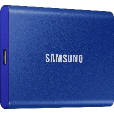 Внешний SSD Samsung T7, 2TB, USB 3.2 Gen 2 Type-C, R/W 1050/1000, синий