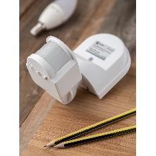 ИК датчик движения EKF dd-ms-16C наст. 1200Вт 180гр. до 12м IP44 MS-16C EKF PROxima