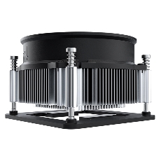 Кулер ID-COOLING DK-19 PWM серебристый/черный 92мм алюминий 2200rpm 26db 4-pin 95W 55мм