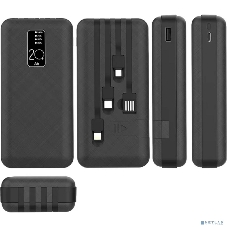 Портативное зарядное устройство Rexant Power Bank (аккумуляторная батарея) 20000 mAh, черное