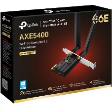 Трехдиапазонный беспроводной PCI Express-адаптер TP-Link Archer TXE72E AXE5400 Wi-Fi 6E с поддержкой Bluetooth 5.3
