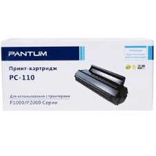 Картридж лазерный Pantum PC-110 черный для Pantum P1000/P2000/P2050/5000/5005/6000/6005 (1500 стр.)