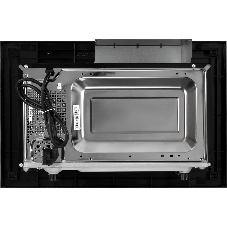 Встраиваемая микроволновая печь Weissgauff HMT-620 B Grill черный, 20 л, 700 Вт, переключатели - кнопки, поворотный механизм