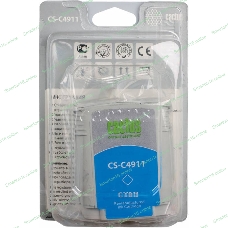 Картридж струйный Cactus CS-C4911 №82 голубой (72 мл) для HP Design Jet 500/800C