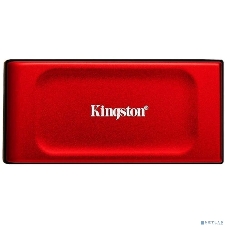 Внешний SSD Kingston XS1000, 1TB, USB 3.2 Gen 2 Type-C, R/W 1050/1000, красный