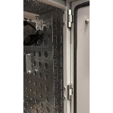 Шкаф уличный всепогодный укомплектованный настенный ЦМО ШТВ-Н, IP65, 18U, корпус: сталь, 900х600х530 мм (ВхШхГ), серый