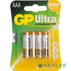 Батарейка GP 24AU-CR4 Ultra AAA (LR03), (4 шт. в уп-ке)