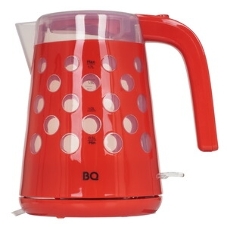 Чайник электрический BQ KT1713P Red. Мощность:2200 Вт, Объем 1,7л, LED подсветка