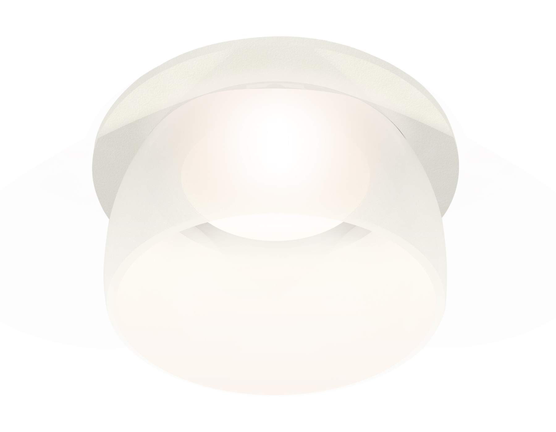 Комплект встраиваемого светильника Ambrella light XC7621047 SWH/FR белый песок/белый матовый MR16 GU5.3 (C7621, N7177)