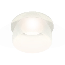 Комплект встраиваемого светильника Ambrella light XC7621047 SWH/FR белый песок/белый матовый MR16 GU5.3 (C7621, N7177)