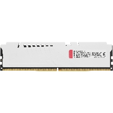Оперативная память Kingston Fury Beast, DDR5, 32Gb (1x32GB), 6000MHz, CL36, DIMM, с радиатором, белый