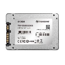 Накопитель SSD Transcend 230S, 512Gb, SATA III, 2.5