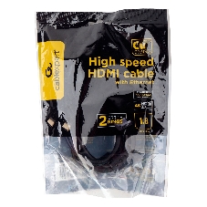 Кабель HDMI Cablexpert CCF2-HDMI4-6, 19M/19M, v2.0, медь, позол.разъемы, экран, 2 фер.кольца, 1,8м, черный, пакет