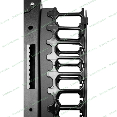 Вертикальный кабельный органайзер с пластиковыми пальцами 42U для шкафов ШТК-СП