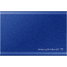Внешний SSD Samsung T7, 2TB, USB 3.2 Gen 2 Type-C, R/W 1050/1000, синий