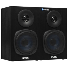 Акустическая система 2.0 SVEN SPS-576 черные (2x4W, Bluetooth, дерево)