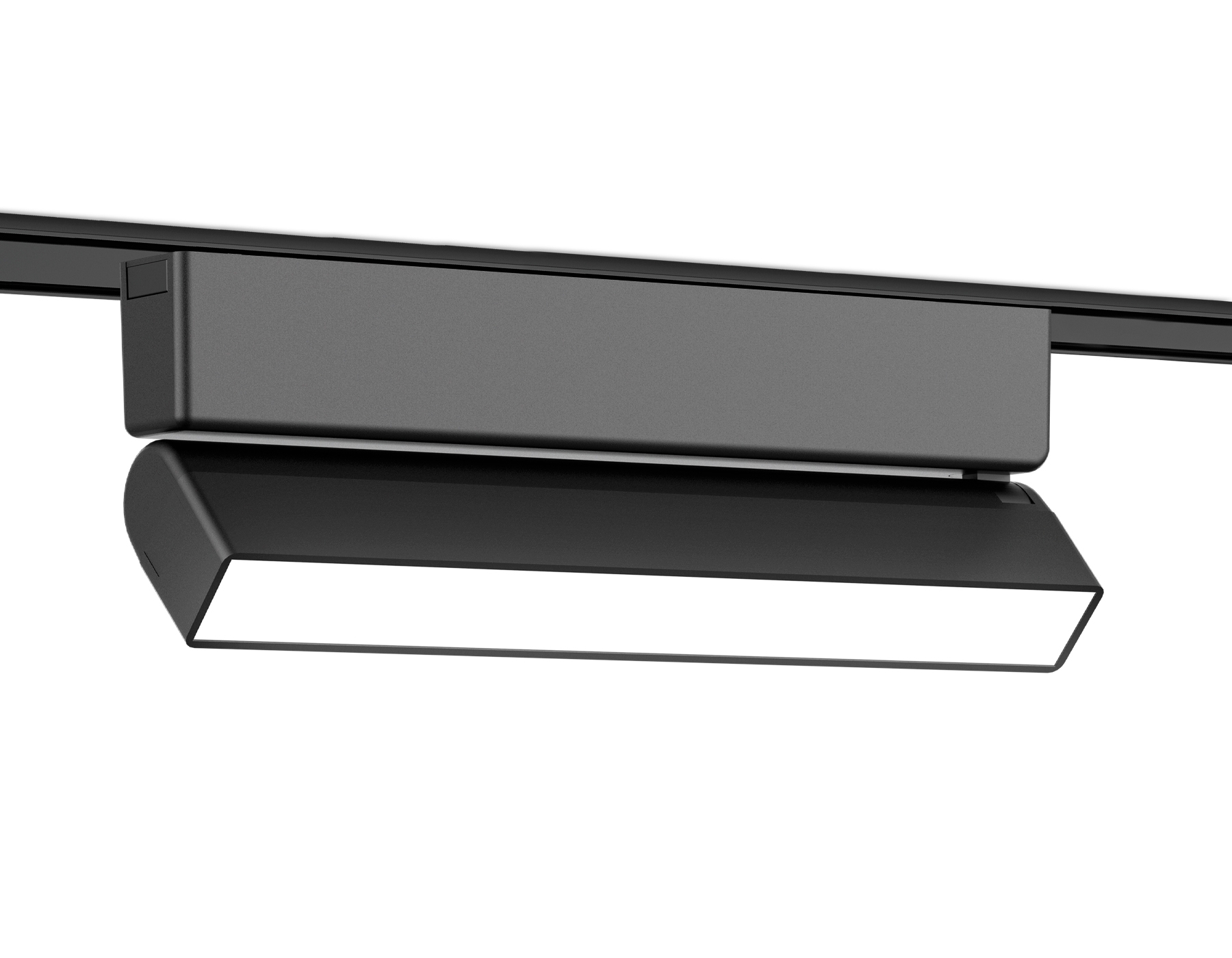 Светильник трековый светодиодный GV1486 BK черный IP20 10W 4200K 48V 230*26*80