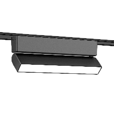 Светильник трековый светодиодный GV1486 BK черный IP20 10W 4200K 48V 230*26*80