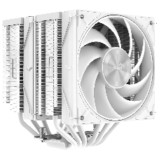 Кулер для процессора SAMA A60W белый, 2x120 мм, алюминий/медь, 800-2200 об/мин, 29 дБ, 4 pin PWM, 265 Вт, высота 156.5 мм