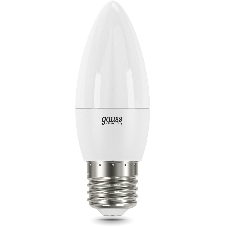 Лампа светодиодная Gauss Elementary 30222 12Вт цок.: E27 свеча 220B 4100K св. свеч. белый нейт. (упак.: 10 шт)