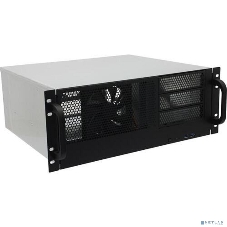 Корпус 4U server case Procase RM438-B-0 3x5.25+8HDD,черный,без блока питания,глубина 380мм, MB ATX 12