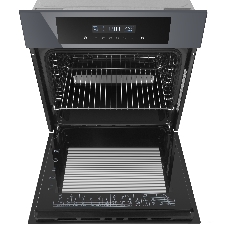Шкаф духовой электрический Maunfeld AEOD60103G1, 60л, дверца с 3 стеклами, графит