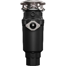 Измельчитель пищевых отходов Kuppersberg WSS 550 B, High-Tech, мощность 550 Вт, 3400-3800 об/мин, защита от перегрева, авто выключение, DC мотор, уровень шума 75 дБ, черный