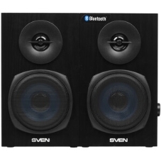Акустическая система 2.0 SVEN SPS-576 черные (2x4W, Bluetooth, дерево)