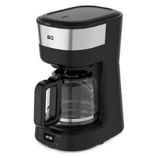 Кофеварка капельная BQ CM1000 черный-стальной, исп. кофе - молотый, 1.2 л, 900 Вт.