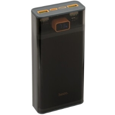 Внешний аккумулятор 20000mAh 2USB+1Type-C+1micro USB 2.0A Hoco J165A (Black). 