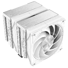 Кулер для процессора SAMA A60W белый, 2x120 мм, алюминий/медь, 800-2200 об/мин, 29 дБ, 4 pin PWM, 265 Вт, высота 156.5 мм
