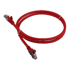 Патч-корд LANMASTER LSZH FTP cat.6, 1.0 м, красный
