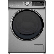 Стиральная машина Бирюса WM-SBM1014/15 M Металлик, загрузка фронтальная 10 кг, 1400 об/мин, класс А+++