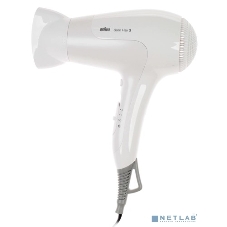 Фен Braun HD385 Satin Hair 3 белый, 2000 Вт, ионизация