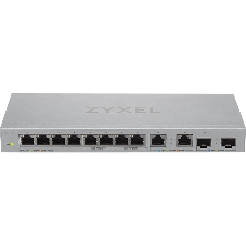 Коммутатор Zyxel XGS1010-12-ZZ0102F 8x1 Гбит/с 2x2.5 Гбит/с 2SFP+ неуправляемый