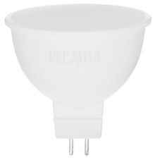 Лампа светодиодная Ресанта LL-R-MR16-7W-230-4K-GU5.3 рефлекторная, 7 Вт, нейтральная, GU5.3