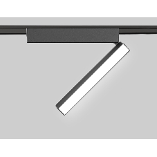 Светильник трековый светодиодный GV1486 BK черный IP20 10W 4200K 48V 230*26*80
