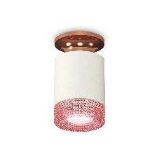 Светильник Ambrella Light XS6301202 SWH/PPG/PI белый песок/золото розовое полированное/розовы MR16 GU5.3 (N6906, C6301, N6152)