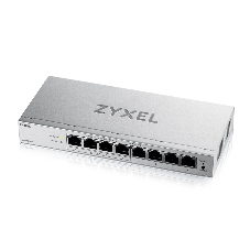 Коммутатор ZYXEL GS1200-8HPV3-EU0101F, 8×1 Гбит/с, 4×PoE+, 68 Вт, управляемый