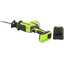 Пила сабельная аккумуляторная GreenWorks GPT-CRS-25, 24V, бесщеточная, без АКБ и ЗУ (1200507)