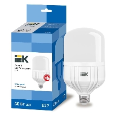 Лампа светодиодная IEK LLE-HP-30-230-65-E27 HP 30Вт 230В 6500К E27