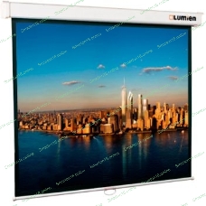 Экран Lumien 207x207см Master Picture LMP-100105 1:1 настенно-потолочный рулонный белый