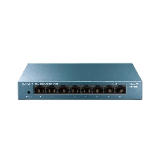 Коммутатор TP-Link LS108G 8-портовый 10/100/1000 Мбит/с настольный коммутатор SMB
