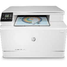 МФУ лазерное HP Color LaserJet Pro MFP M182n (7KW54A), A4, цветной, печ. до 16 стр/мин., 600 x 600 dpi (печать) 1200x1200dpi (скан.), USB, RJ-45, Air Print, Mopria