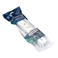 Сетевой фильтр Гарнизон EPS-OP-4-CU2-W-2 2.0 Мультипорт 4 р, 10А, 1xType-C PD, 2 х USB QC, 2 м, ур.защиты 4+, белый, пак (21449)